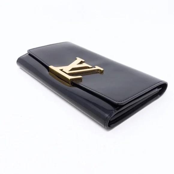 Louis Vuitton Noir Vernis Louise Clutch Wallet - Picture 4 of 13